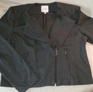 EUC Catherine Malandrino Asymmetrical Moto Jacket